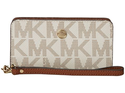 michael michael kors jet set travel slim tech wristlet 